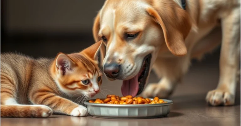 is cat food bad for dogs