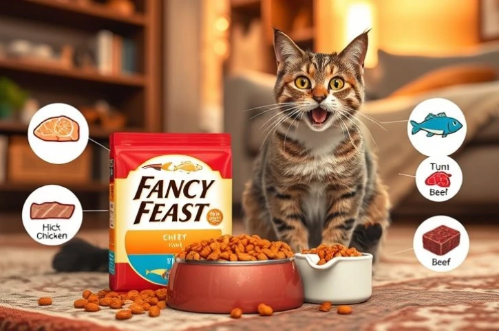 fancy feast dry cat food