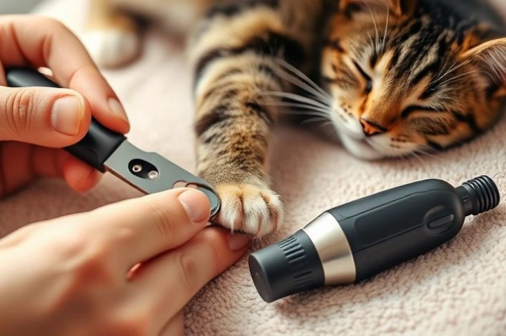 cat grooming tools
